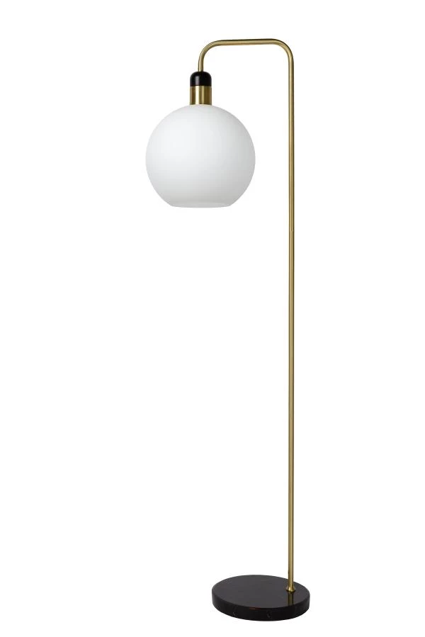 Lucide JULIUS - Floor lamp - 1xE27 - Opal - turned off